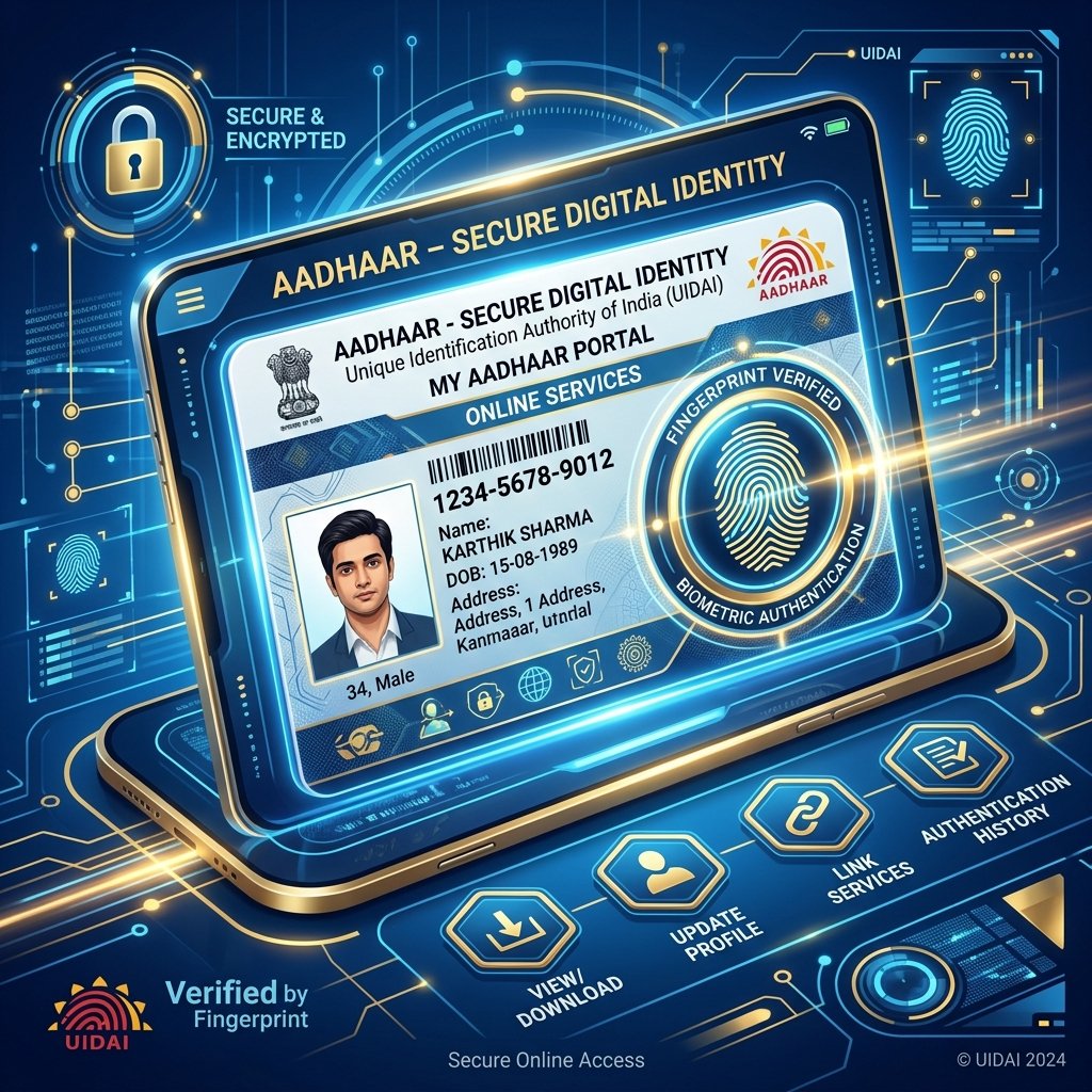 Aadhaar Card Center Arjunganj - Aadhaar Biometrics and Update Verification Lucknow